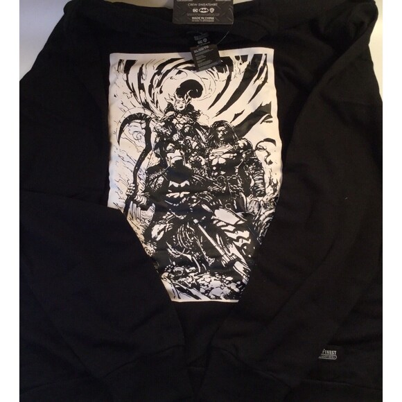 DC Comics Dark Nights Metal XL Sweatshirt World's Finest Culturefly Exclusive - Picture 1 of 6